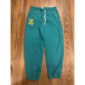 Champion x Stranger Things Hawkins High Medium Sweatpants Green Yellow